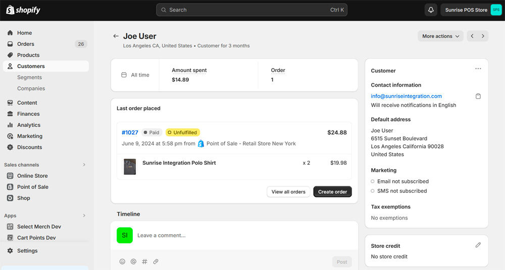 Manage your customers and CRM duties from Shopify