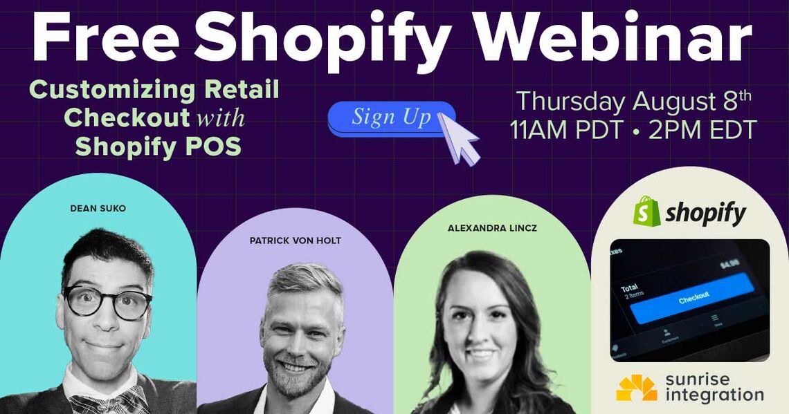 Aug 8th webinar Shopify POS checkout