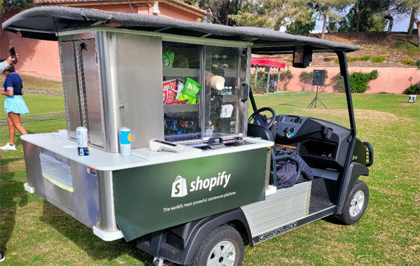 golf shopify cart